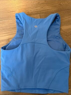 lululemon athletica Blue Racerback Tank Top